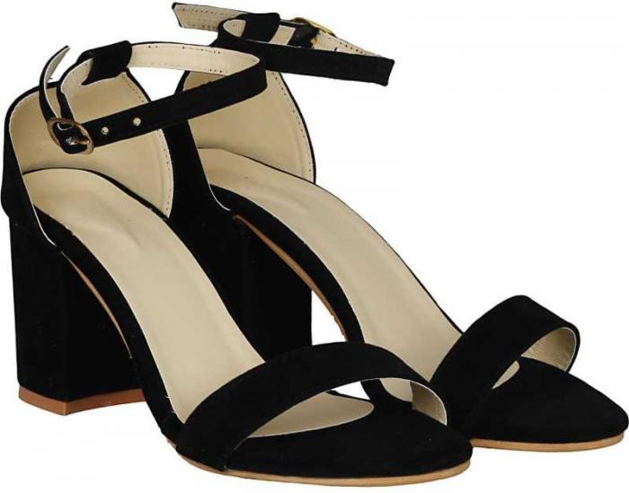 Women Black Heels Sandal