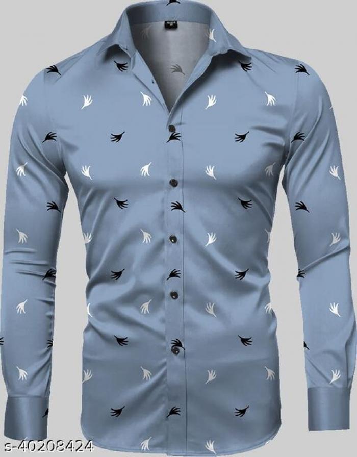 HASINI FASHION MEN'S DIGITAL PRINTED SHIRTS