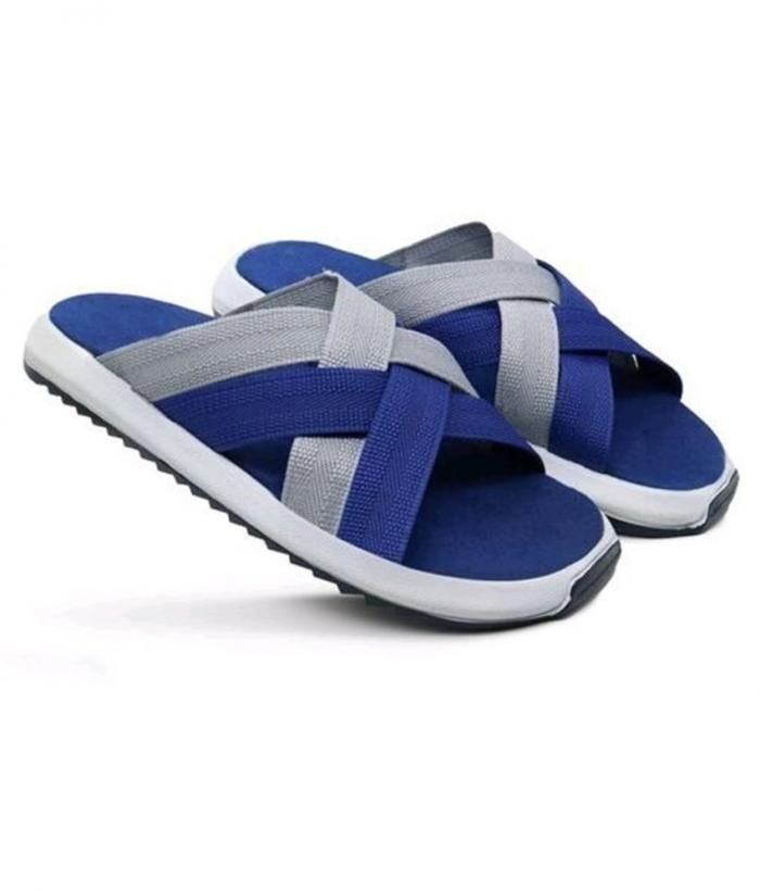 Biggie Blue Flip Flops